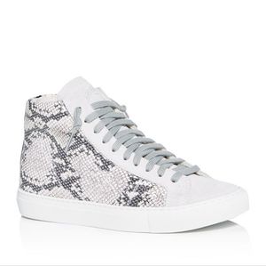 NWT P448 Silpy Skate 2.0 snake hi top sneaker size 36 6